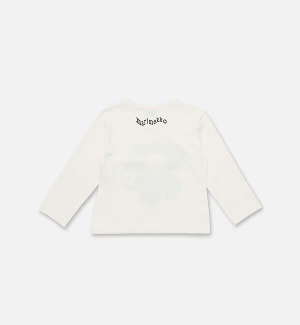 Marimekko「【kids】Paja Akvarelli Unikko Logo Ⅰ カットソー」|その他|