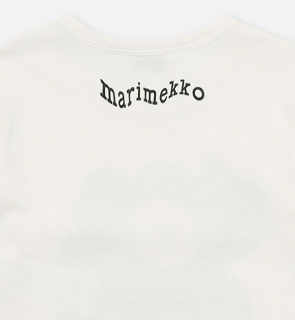 Marimekko「【kids】Paja Akvarelli Unikko Logo Ⅰ カットソー」|その他|