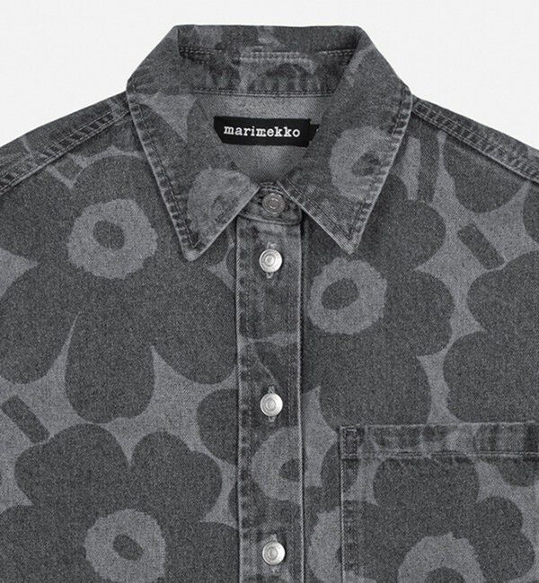 Marimekko「Maridenim Vaihe Unikko シャツ」|シャツ・ブラウス|