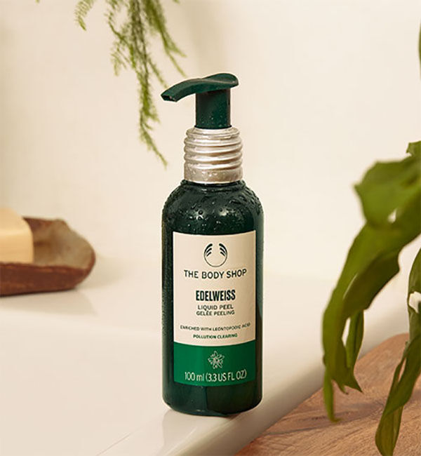 THE BODY SHOP「エーデルワイス リキッドピール 100mL」|洗顔料|