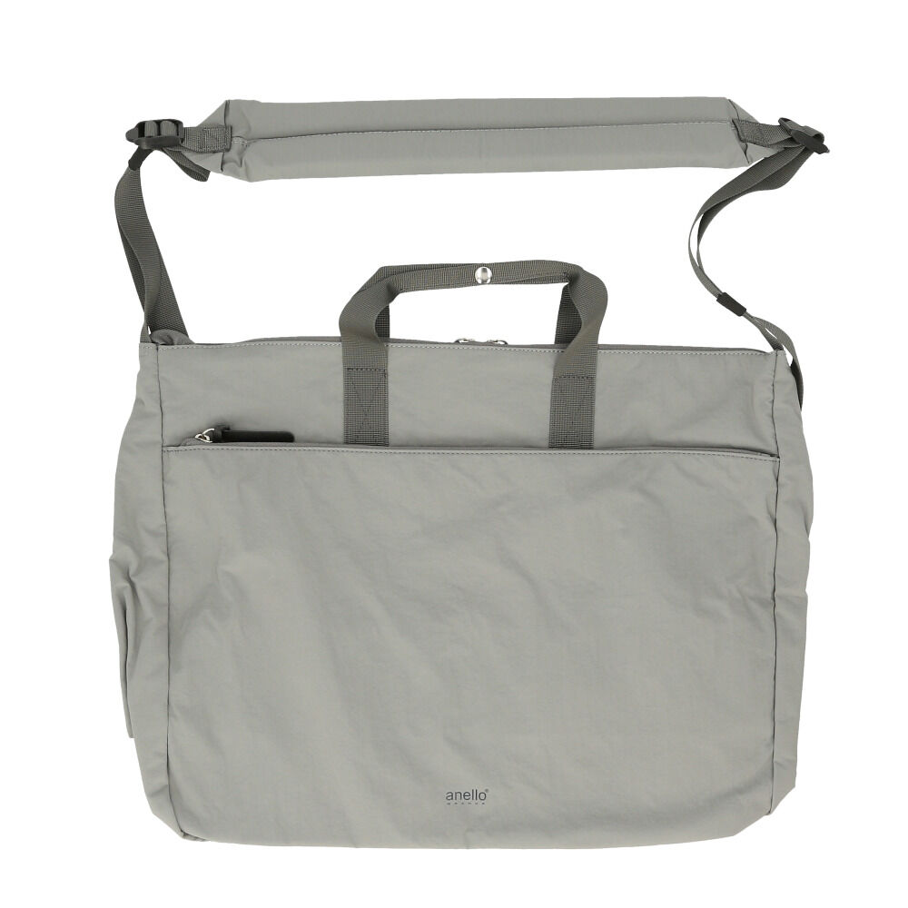 anello「アネロ トートバッグ anello GRANDE GIB4397 通販 極厚パッドカバン グランデ」|トートバッグ|グレー1