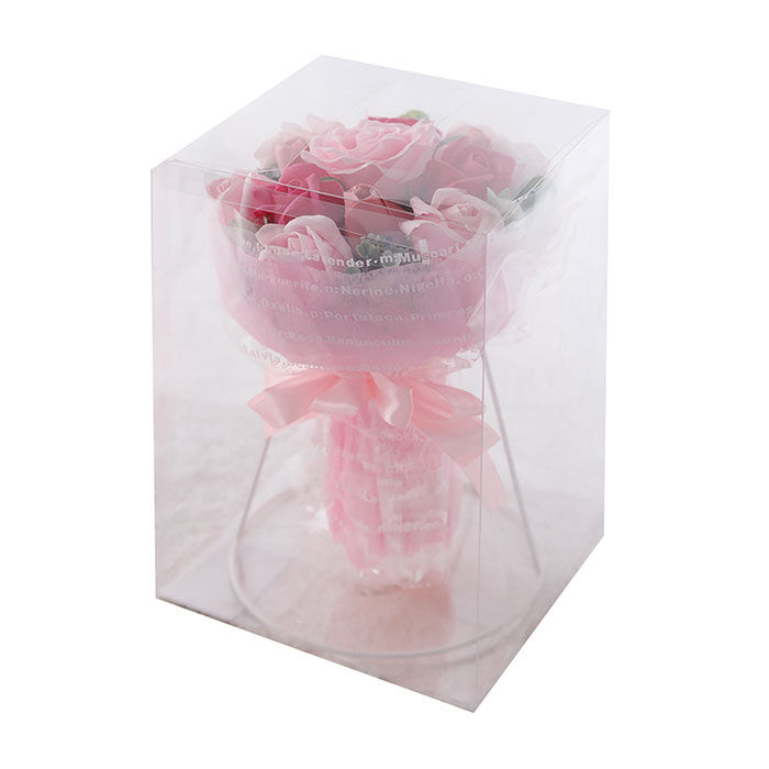 BACKYARD FAMILY「ブーケ 通販 石鹸素材 せっけん シャボン 香り ブーケスタンド付き クリアケース入り 長持ち」|その他|