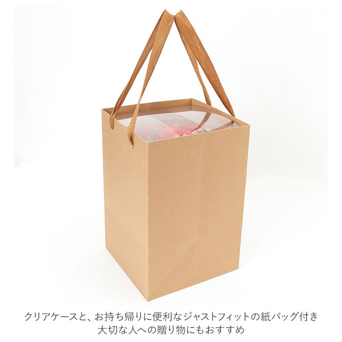 BACKYARD FAMILY「ブーケ 通販 石鹸素材 せっけん シャボン 香り ブーケスタンド付き クリアケース入り 長持ち」|その他|