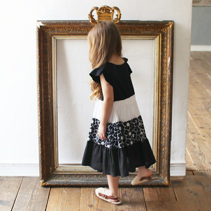 BACKYARD FAMILY「半袖 ワンピース キッズ 通販 半袖ワンピース 12192001 ワンピ 夏 女の子 綿 コットン」|その他|