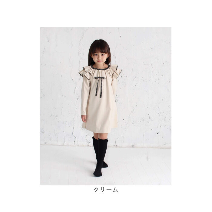 BACKYARD FAMILY「キッズ ワンピース 女の子 長袖 通販 キッズワンピース 42122102 長袖ワンピース 冬」|その他|