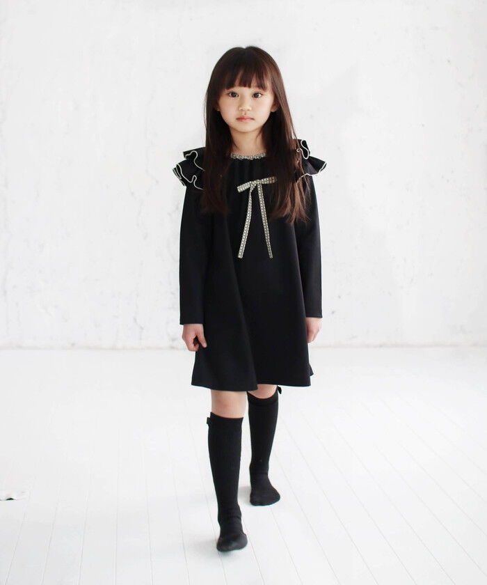 BACKYARD FAMILY「キッズ ワンピース 女の子 長袖 通販 キッズワンピース 42122102 長袖ワンピース 冬」|その他|