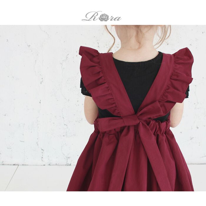 BACKYARD FAMILY「エプロンドレス 子ども 通販 エプロン ドレス 子供 5014-19-55 エプロンワンピース」|その他|