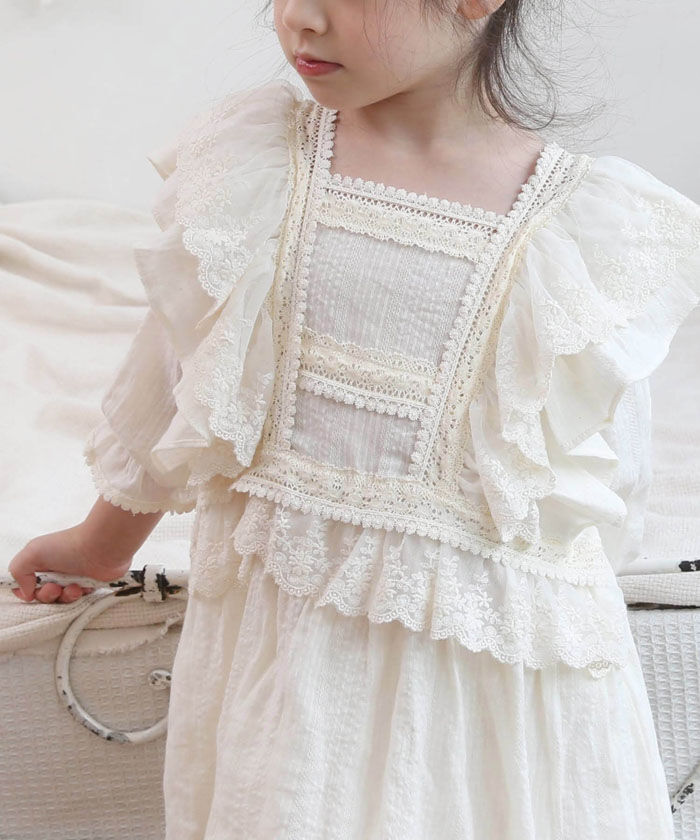 BACKYARD FAMILY「キッズ パジャマ 女の子 ジュニア 通販 ワンピース 55012201 パジャマドレス」|その他|