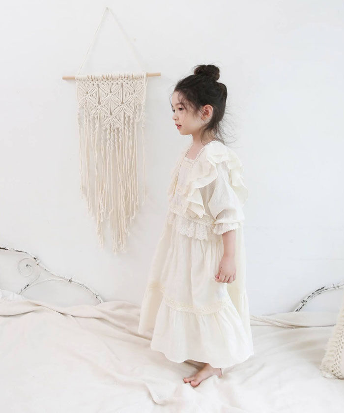 BACKYARD FAMILY「キッズ パジャマ 女の子 ジュニア 通販 ワンピース 55012201 パジャマドレス」|その他|