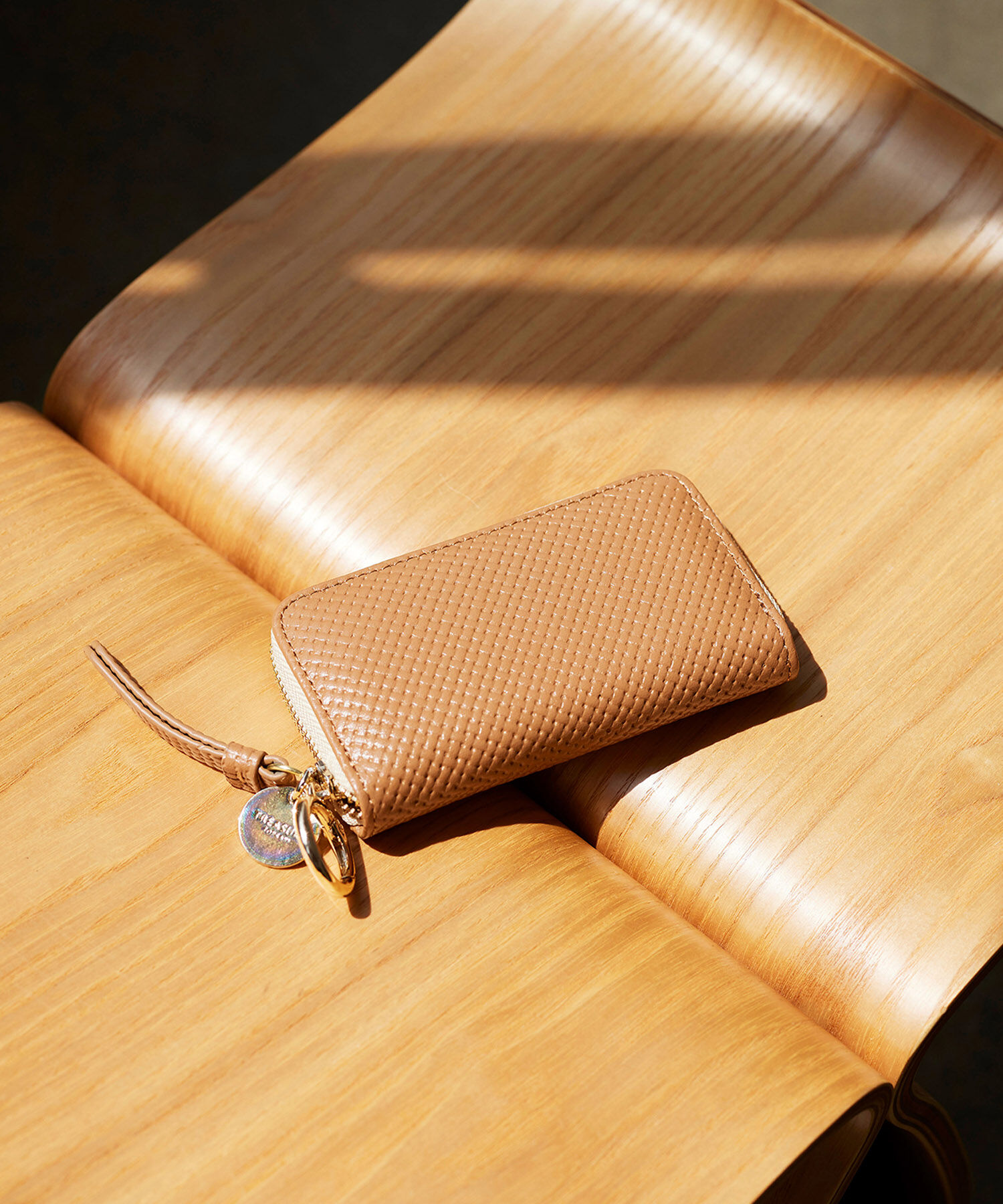 TOPKAPI BREATH「【TREASURE TOPKAPI】クロスエンボス レザー L字ファスナー 長財布」|財布|