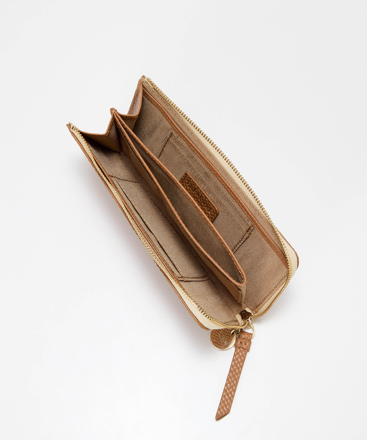 TOPKAPI BREATH「【TREASURE TOPKAPI】クロスエンボス レザー L字ファスナー 長財布」|財布|