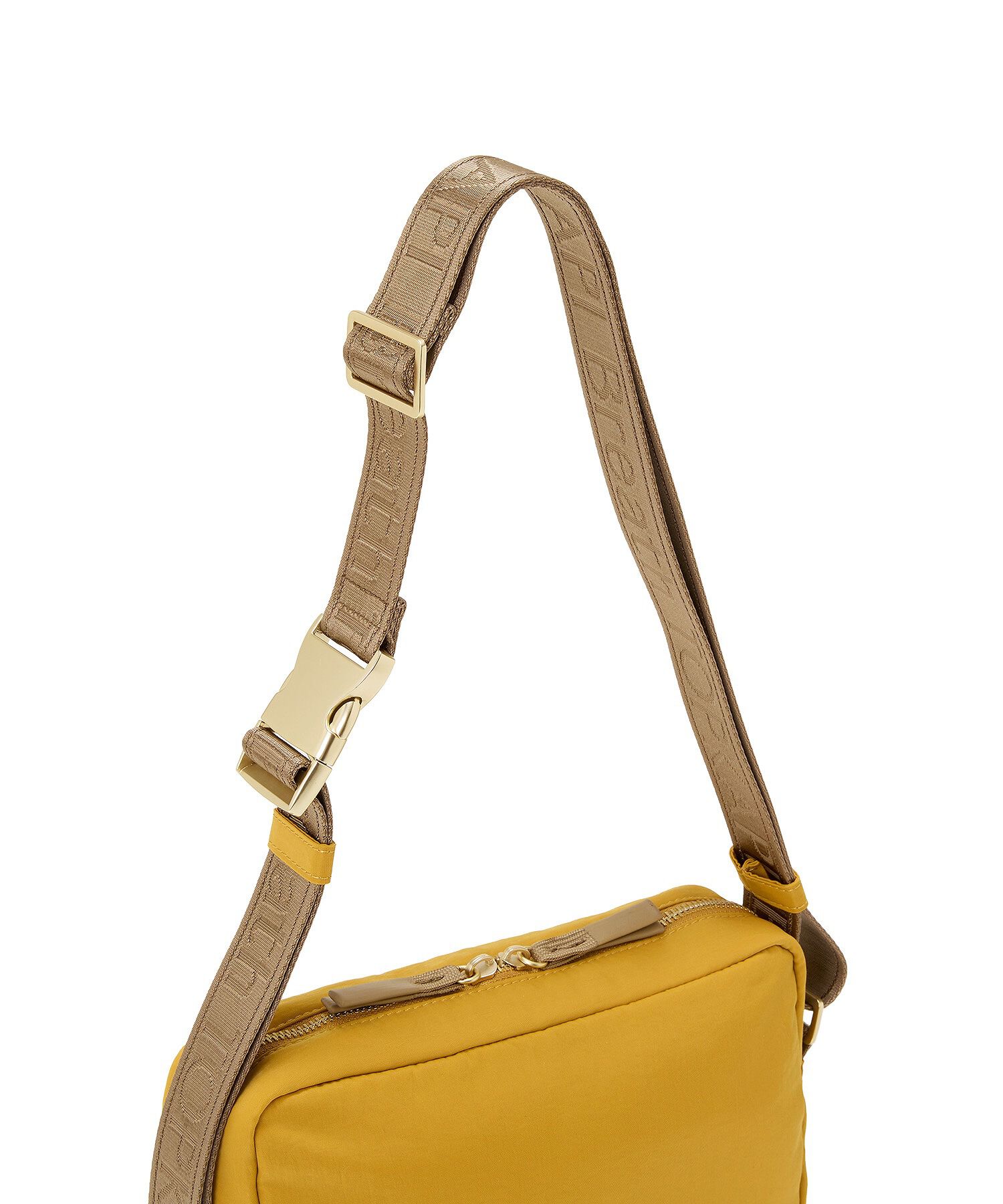 TOPKAPI BREATH「【Breath TOPKAPI】Freely フリーリー ナイロン ロゴテープ  スクエア ショルダーバッグ」|ショルダー・メッセンジャー|