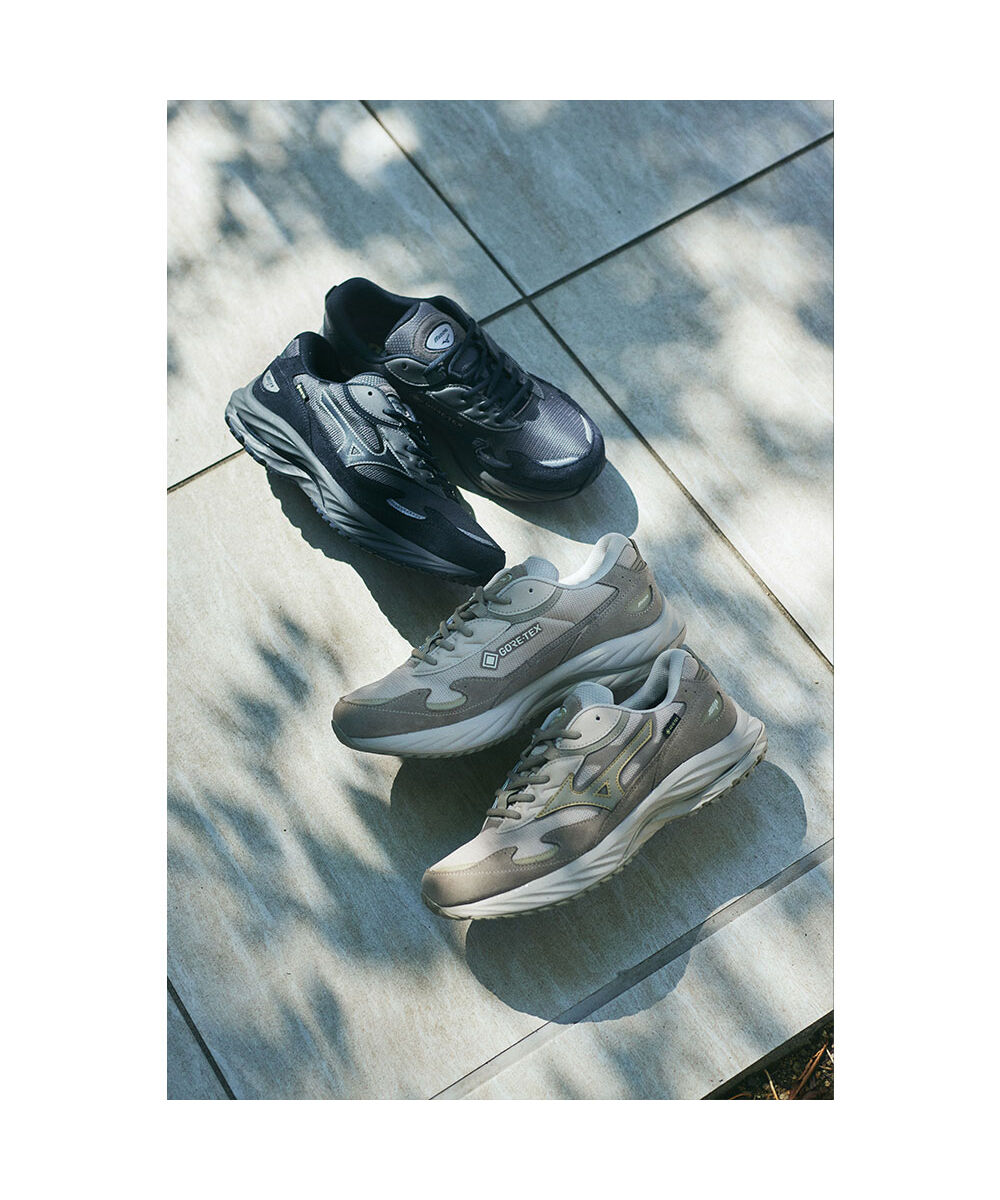 MIZUNO「WAVE RIDER &beta; GTX(ゴアテックス／防水)」|スニーカー|