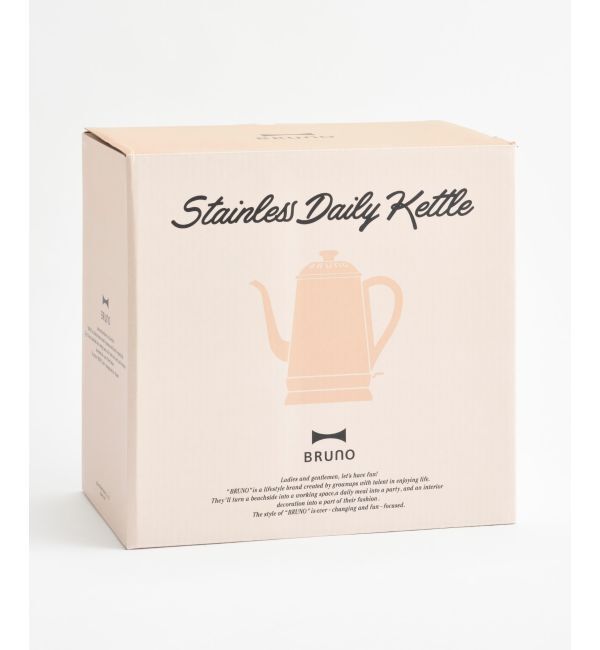 BRUNO「ステンレスデイリーケトル」|電化製品|