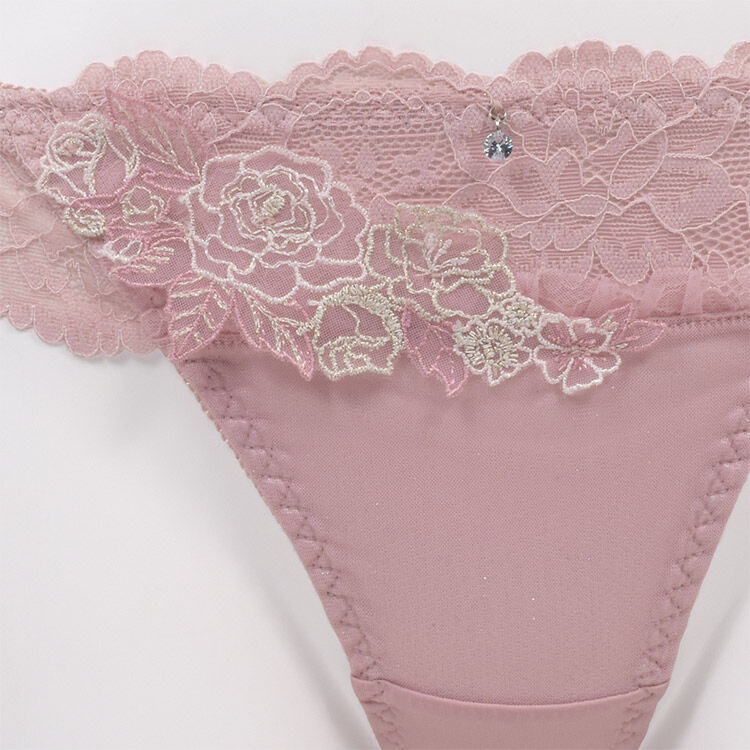 intesucre「アンテシュクレ 毎日フィットブラ IBT378Sペア Ｔバックショーツ S/M/L IST378」|インナー|