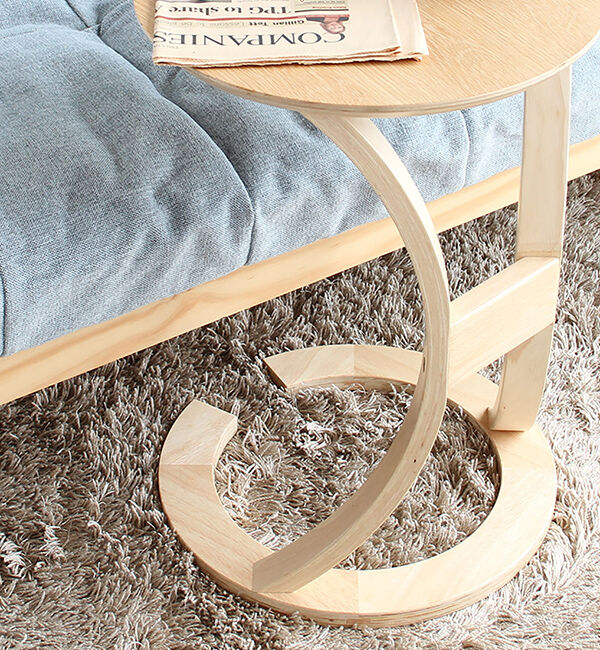 B-COMPANY「手元近くまで寄せられる　LOTUSサイドテーブル」|ステーショナリー|