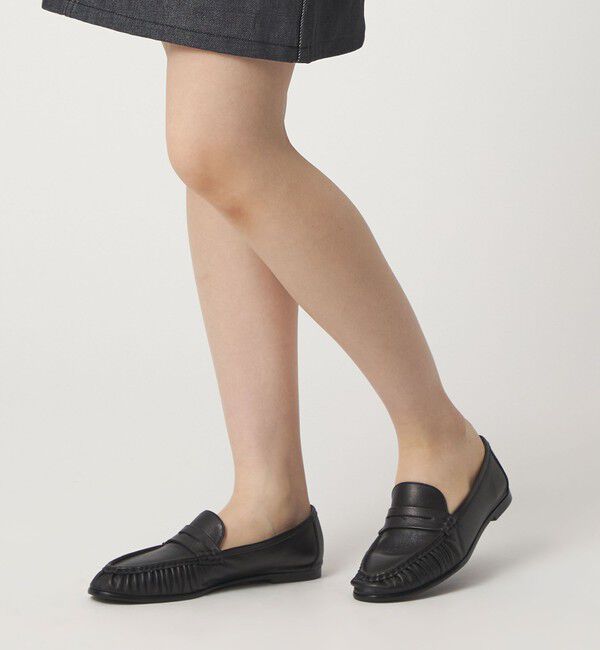 ODETTE E ODILE「ソフトモカシンローファー フラット10&uarr;」|ローファー|