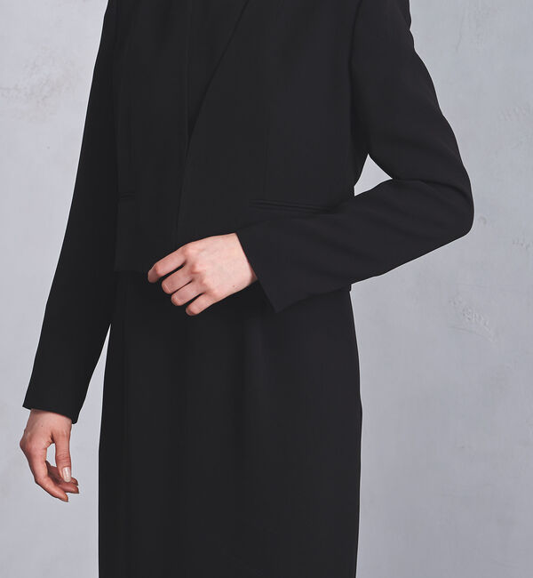 UNITED ARROWS「＜UNITED ARROWS＞フォーマル ノーカラー ジャケット P」|ノーカラージャケット|