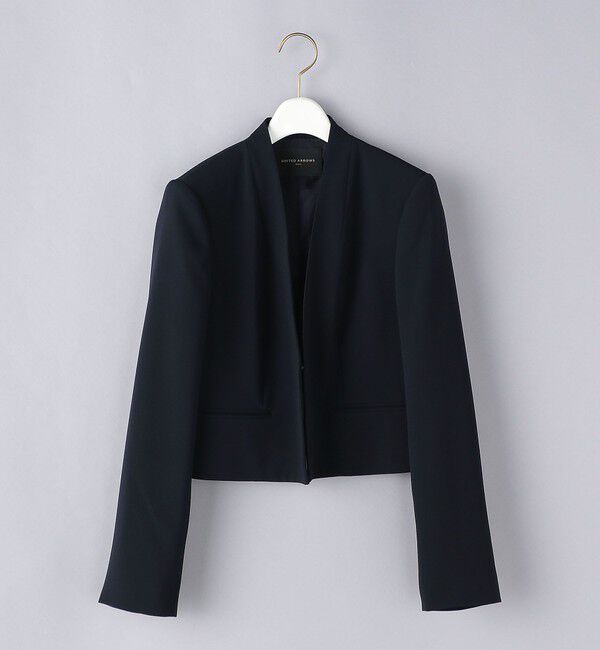 UNITED ARROWS「＜UNITED ARROWS＞フォーマル ノーカラー ジャケット P」|ノーカラージャケット|