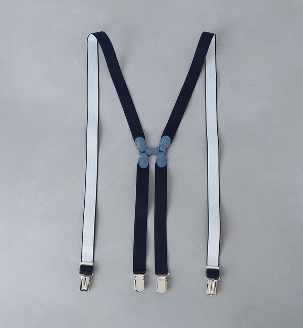 UNITED ARROWS「ナロ― ソリッド サスペンダー」|サスペンダー|
