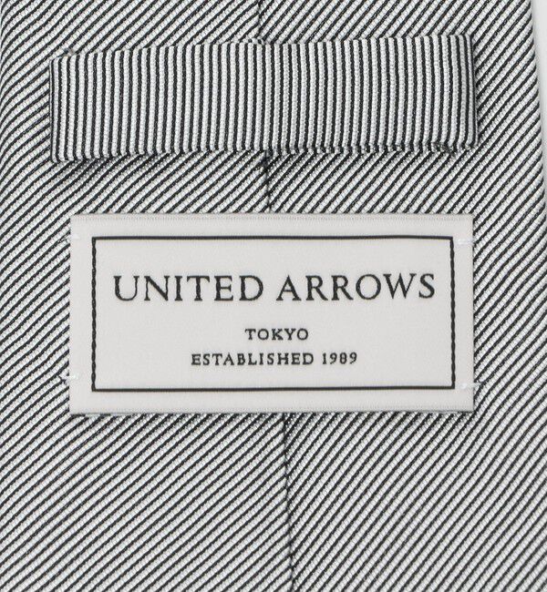 UNITED ARROWS「シルバー フォーマル ネクタイ」|ネクタイ・蝶ネクタイ|
