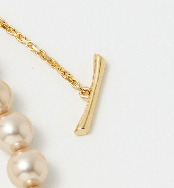 UNITED ARROWS「イミテーションパール 2WAY ネックレス」|ネックレス|
