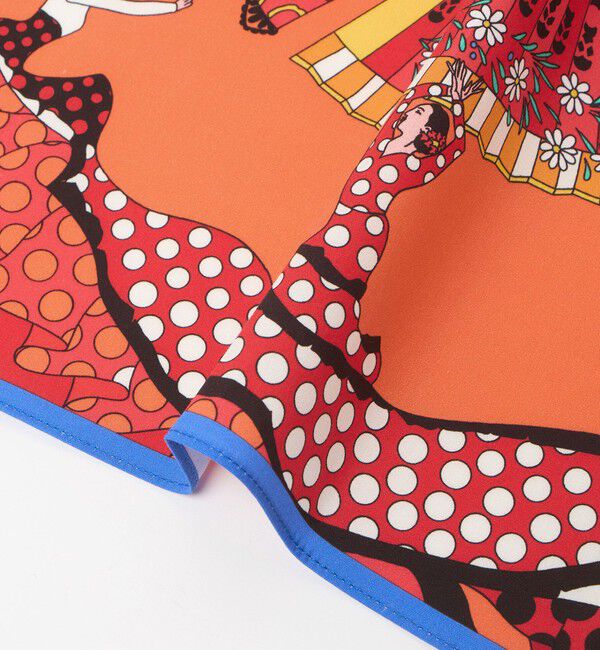 UNITED ARROWS「＜Dieffe Kinloch＞Fan Dance/ハンカチ」|ハンカチ|