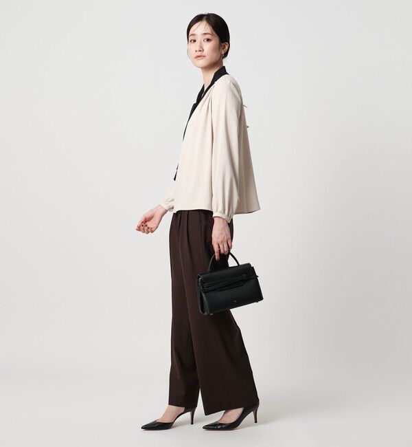 UNITED ARROWS「ボウタイ ロングスリーブ ブラウス‐ウォッシャブル‐」|シャツ・ブラウス|