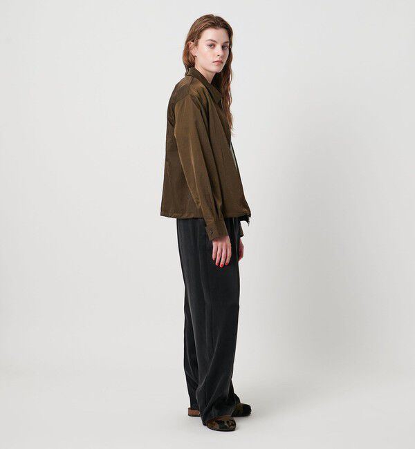 ASTRAET「＜ASTRAET＞ナイロン スソドローコード ジップブルゾン」|シャツ・ブラウス|