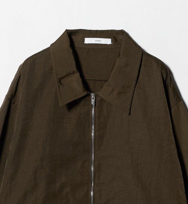 ASTRAET「＜ASTRAET＞ナイロン スソドローコード ジップブルゾン」|シャツ・ブラウス|