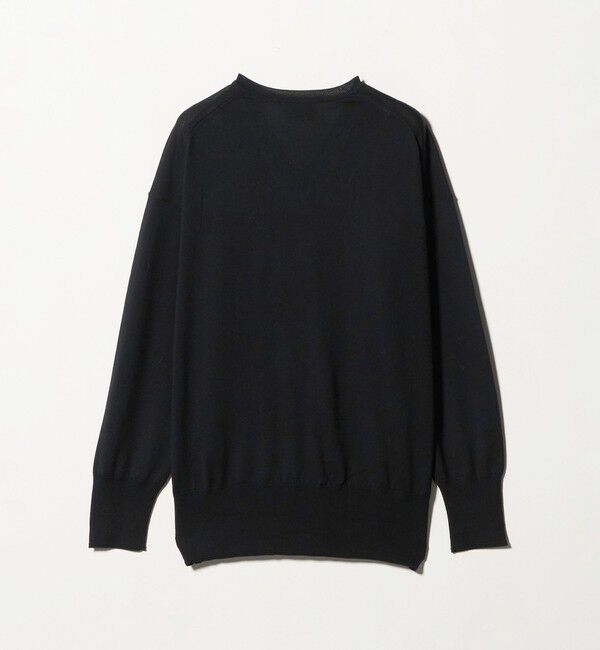 UNITED ARROWS「18G ウール Vネック ニット ‐ウォッシャブル‐」|ニット・セーター|