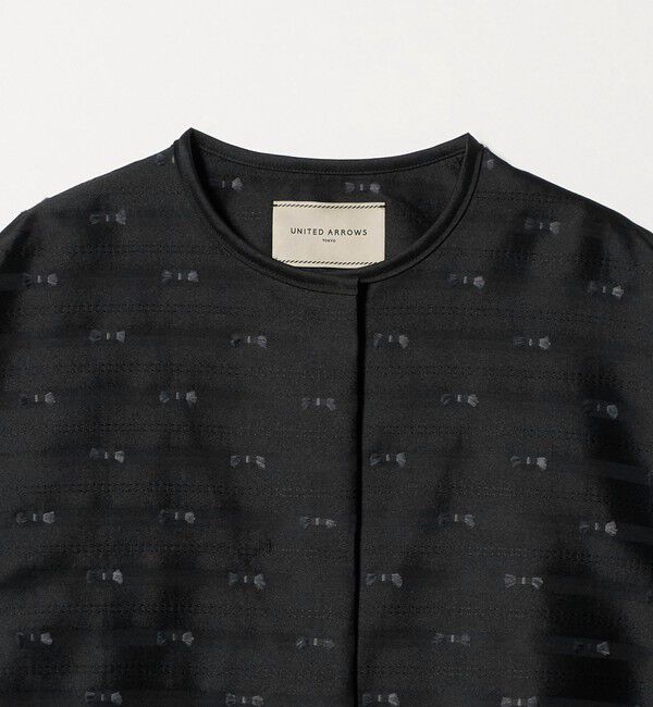 リボン カットジャガード コート（UNITED ARROWS）｜ルミネの