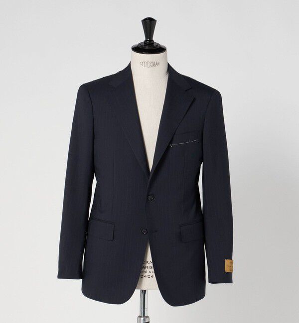 UNITED ARROWS「山栄 ピンストライプ シングル 3ボタン スーツ REGULAR MODEL」|スーツ|