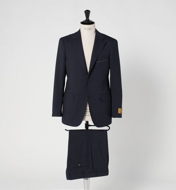 UNITED ARROWS「山栄 ピンストライプ シングル 3ボタン スーツ REGULAR MODEL」|スーツ|