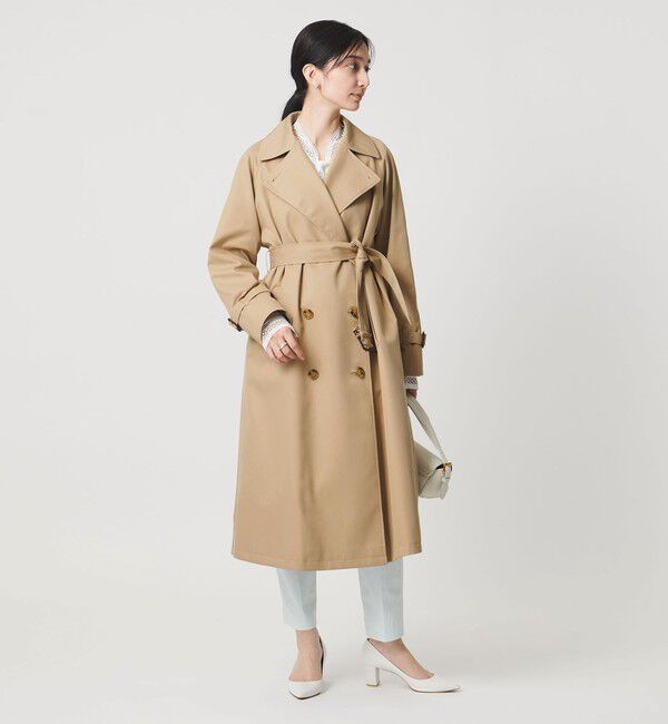 UNITED ARROWS「コットンギャバ トレンチコート」|トレンチコート|