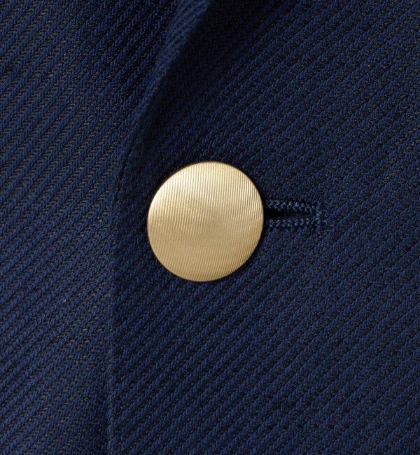 UNITED ARROWS「Vitale Barberis Canonico ウールリネン カルゼ ダブル 6ボタン ブレザー」|テーラードジャケット|