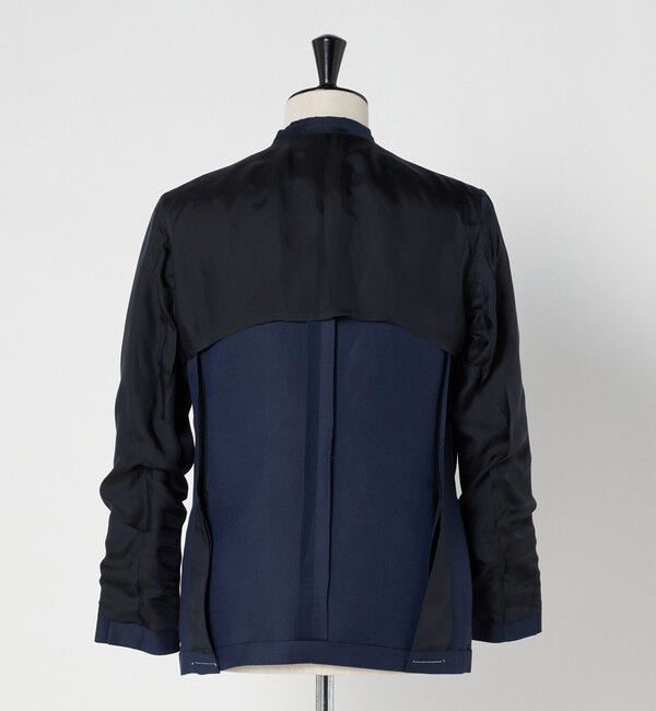 UNITED ARROWS「Vitale Barberis Canonico ウールリネン カルゼ ダブル 6ボタン ブレザー」|テーラードジャケット|