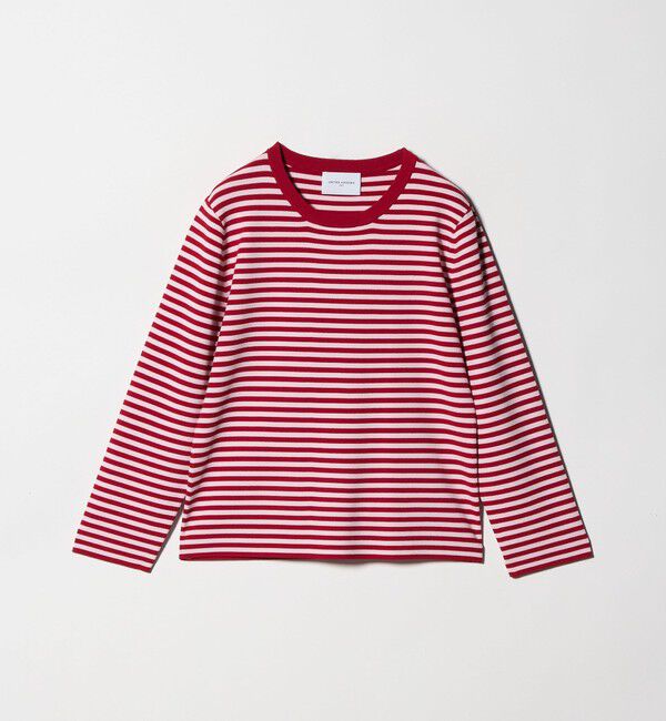 UNITED ARROWS「コンパクト クルーネック ニット ‐ウォッシャブル‐」|ニット・セーター|RED