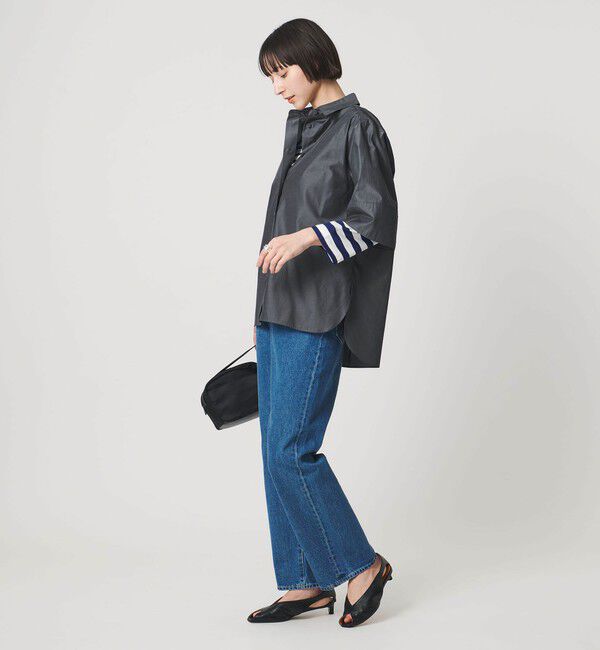 UNITED ARROWS「デニムライク ブライトローン シャツ ‐ウォッシャブル‐」|シャツ・ブラウス|