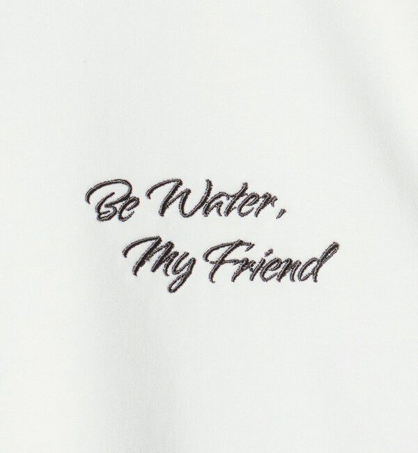 UNITED ARROWS「＜SACRA＞ハーフスリーブ クロップド メッセージ Tシャツ」|Tシャツ・カットソー|