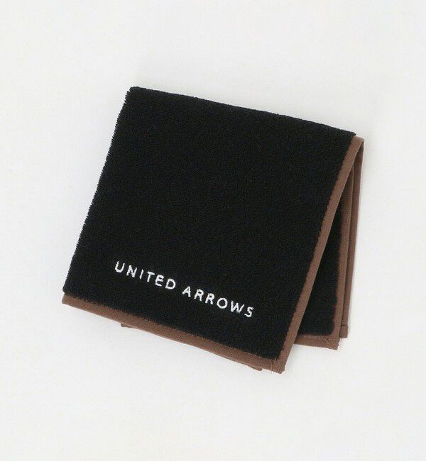UNITED ARROWS「パイル ハンカチ」|ハンカチ|BLACK