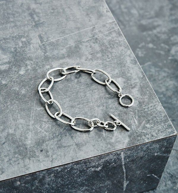 UNITED ARROWS green label relaxing「GLR オーバル ブレスレット」|ブレスレット・バングル|