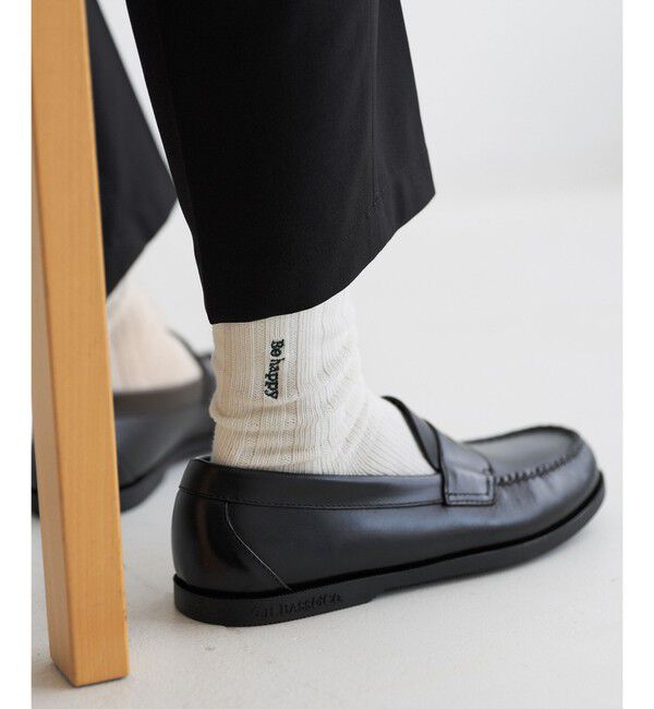 UNITED ARROWS green label relaxing「GLR スーベニア ソックス」|ソックス|OFF WHITE