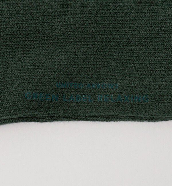 UNITED ARROWS green label relaxing「GLR スーベニア ソックス」|ソックス|