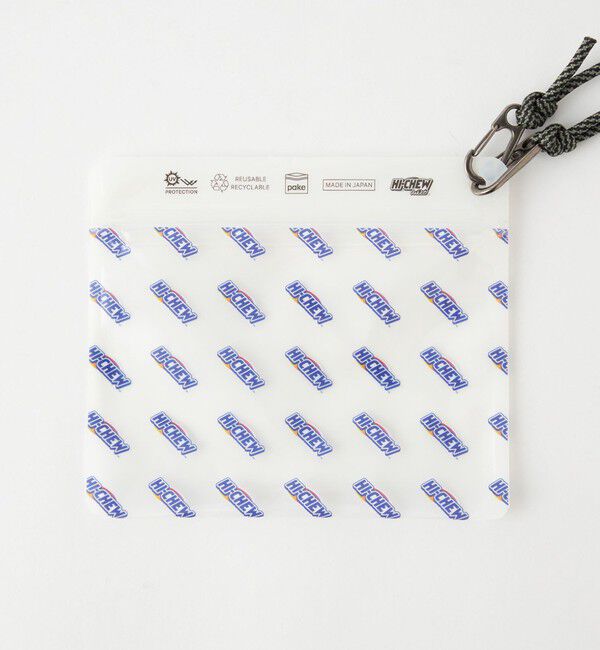 UNITED ARROWS green label relaxing「【別注】＜ハイチュウ&times;pake&times;GLR＞ストラップ付き ジップ バッグ」|その他|