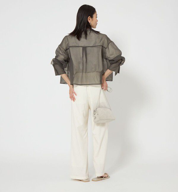 UNITED ARROWS green label relaxing「シアー コードレーン シャツ」|シャツ・ブラウス|