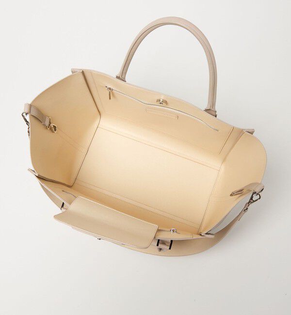 UNITED ARROWS green label relaxing「【WEB限定】トラペーズ ワイドベルト トートバッグ / A4 / 通勤」|トートバッグ|