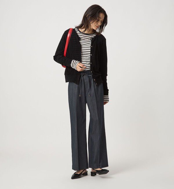 UNITED ARROWS green label relaxing「極みシアーフロッキーカーデ」|カーディガン|