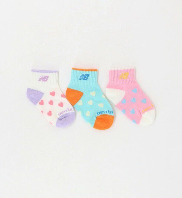 UNITED ARROWS green label relaxing「＜New Balance＞ガールズ ソックス 3P / キッズ  13cm‐19cm」|ソックス|その他1