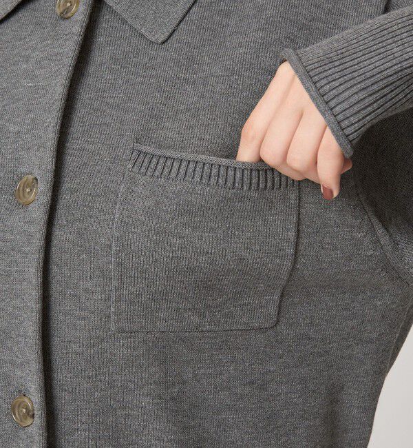 UNITED ARROWS green label relaxing「ポロニット カーディガン ウォッシャブル」|カーディガン|